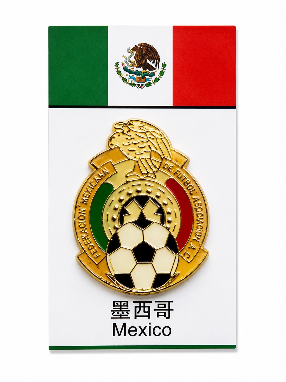 Mexico Football Pin